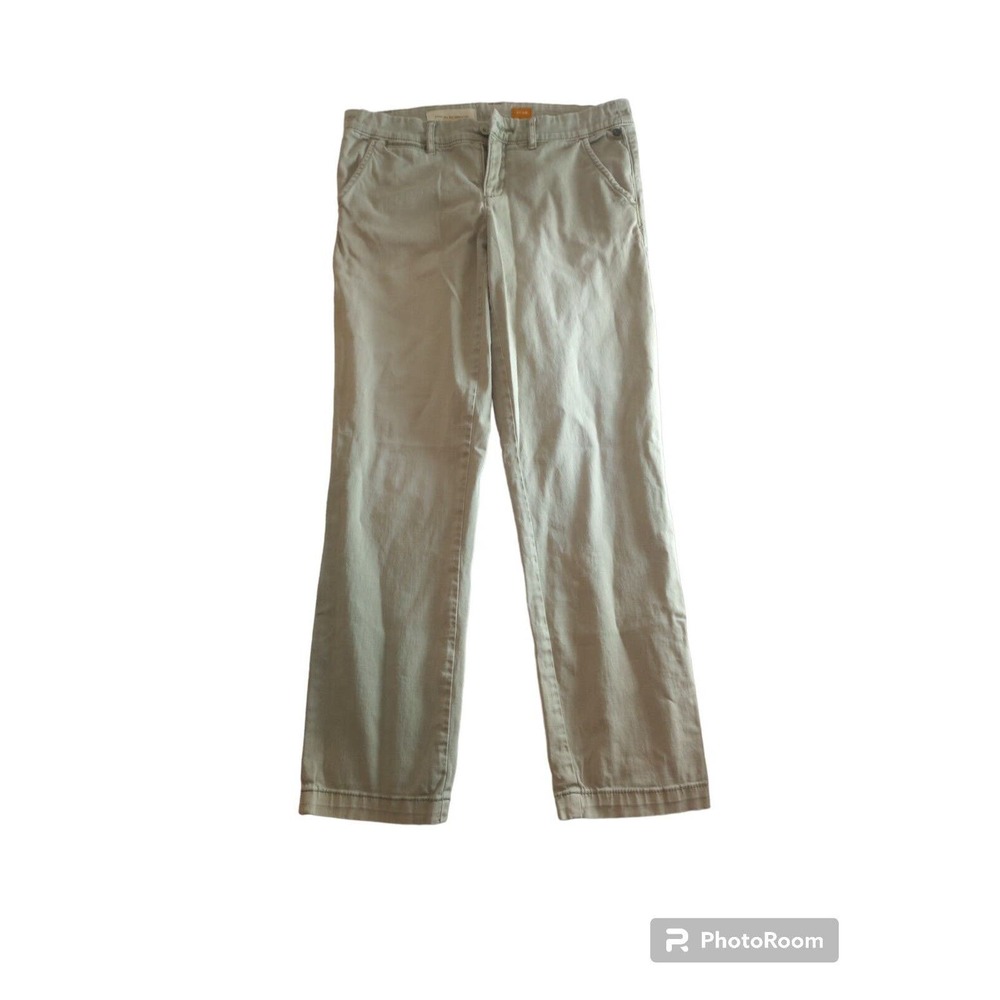 Pilcro and The Letterpress Anthropologie No. 28 Women's Tan Fit Hyphen Jeans - Picture 2 of 12